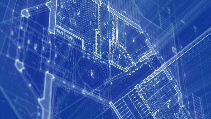 Blueprint Architectural Drawing