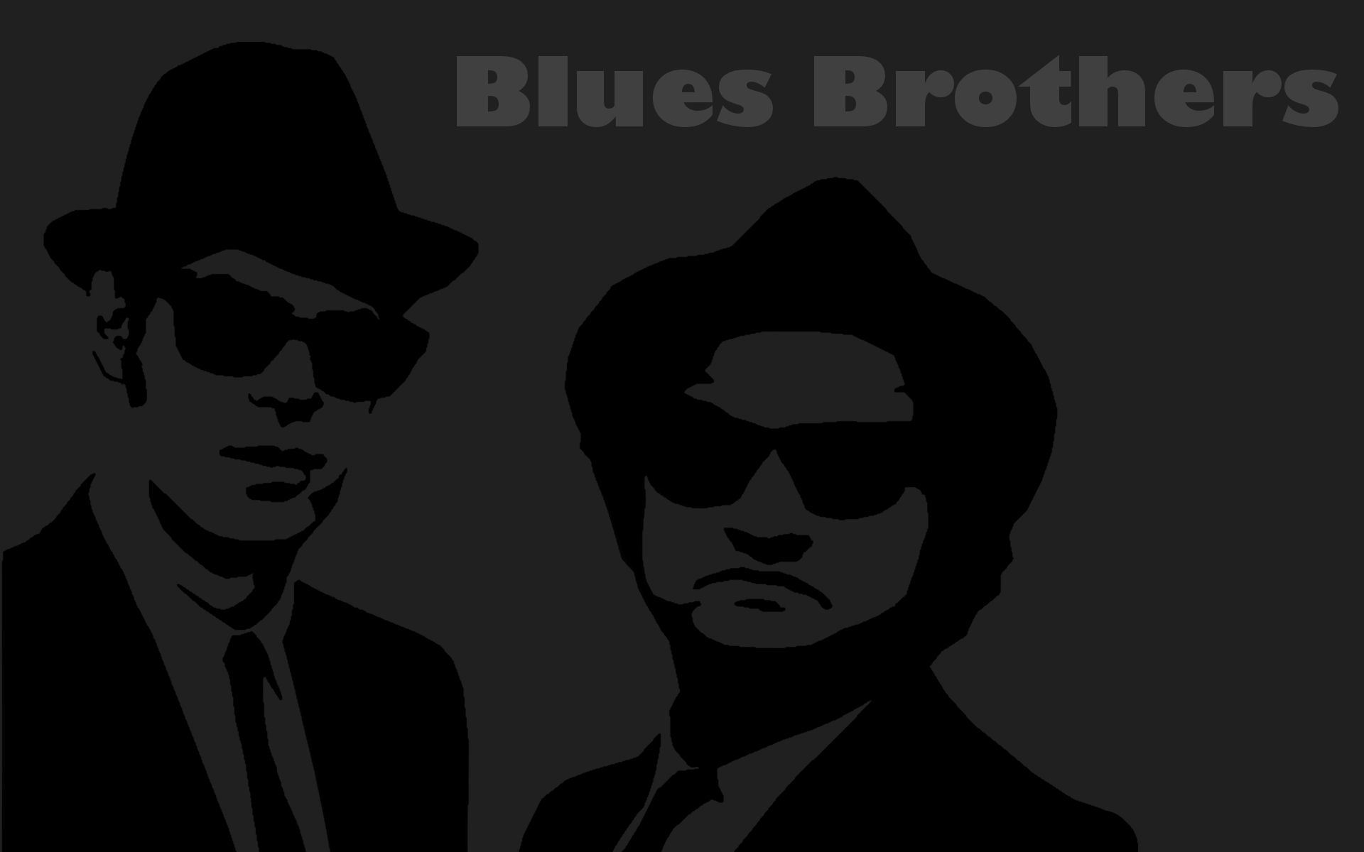 Blues Brothers silhouettes