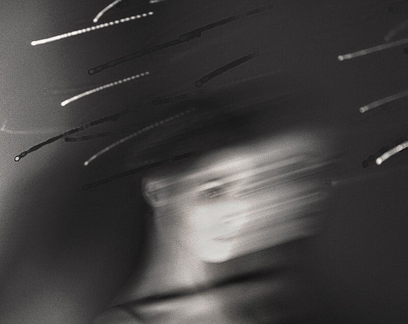 Blurred Face in Motion