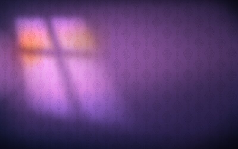 Blurred Figure on Wallpaper