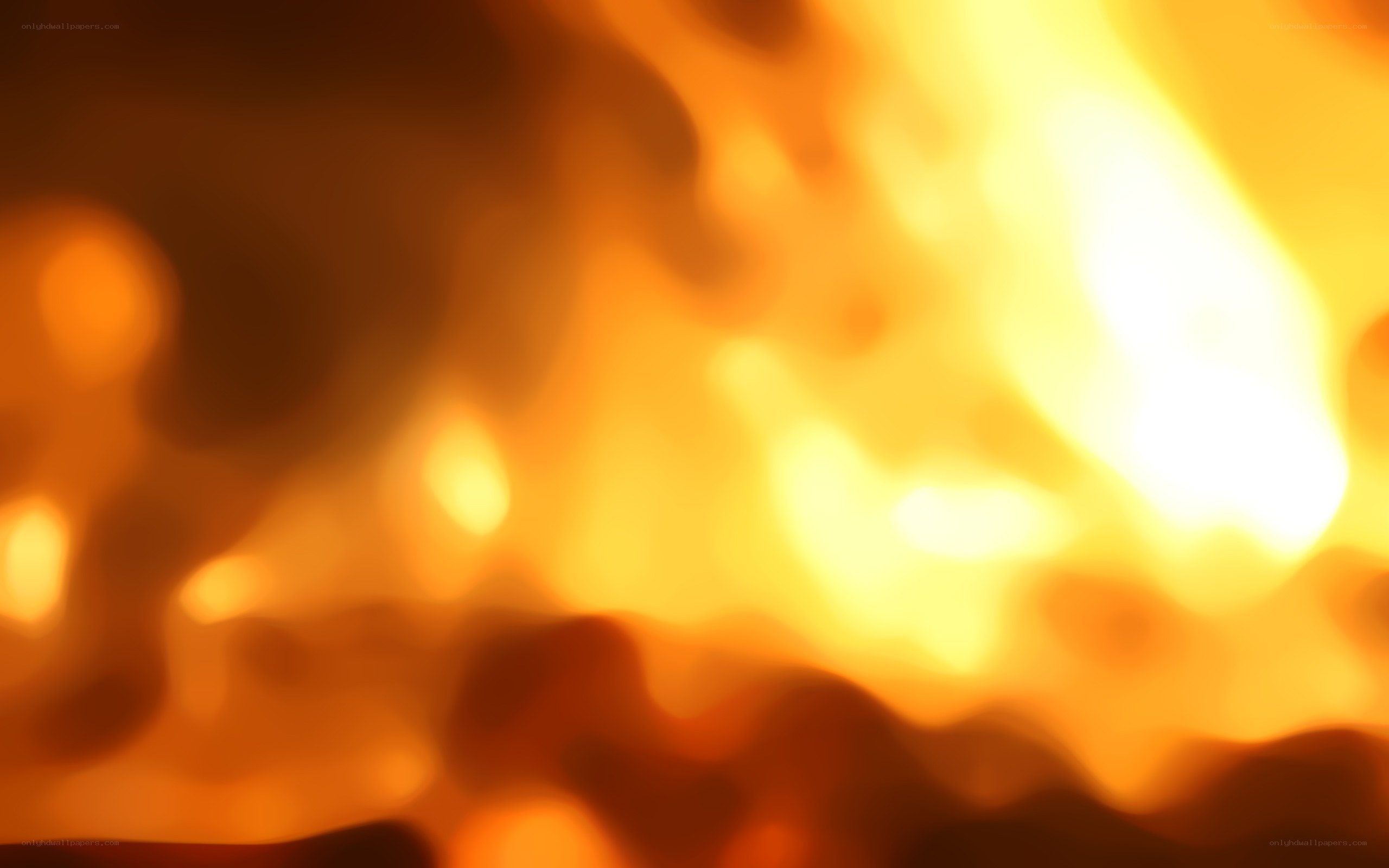 blurred flames in a fire