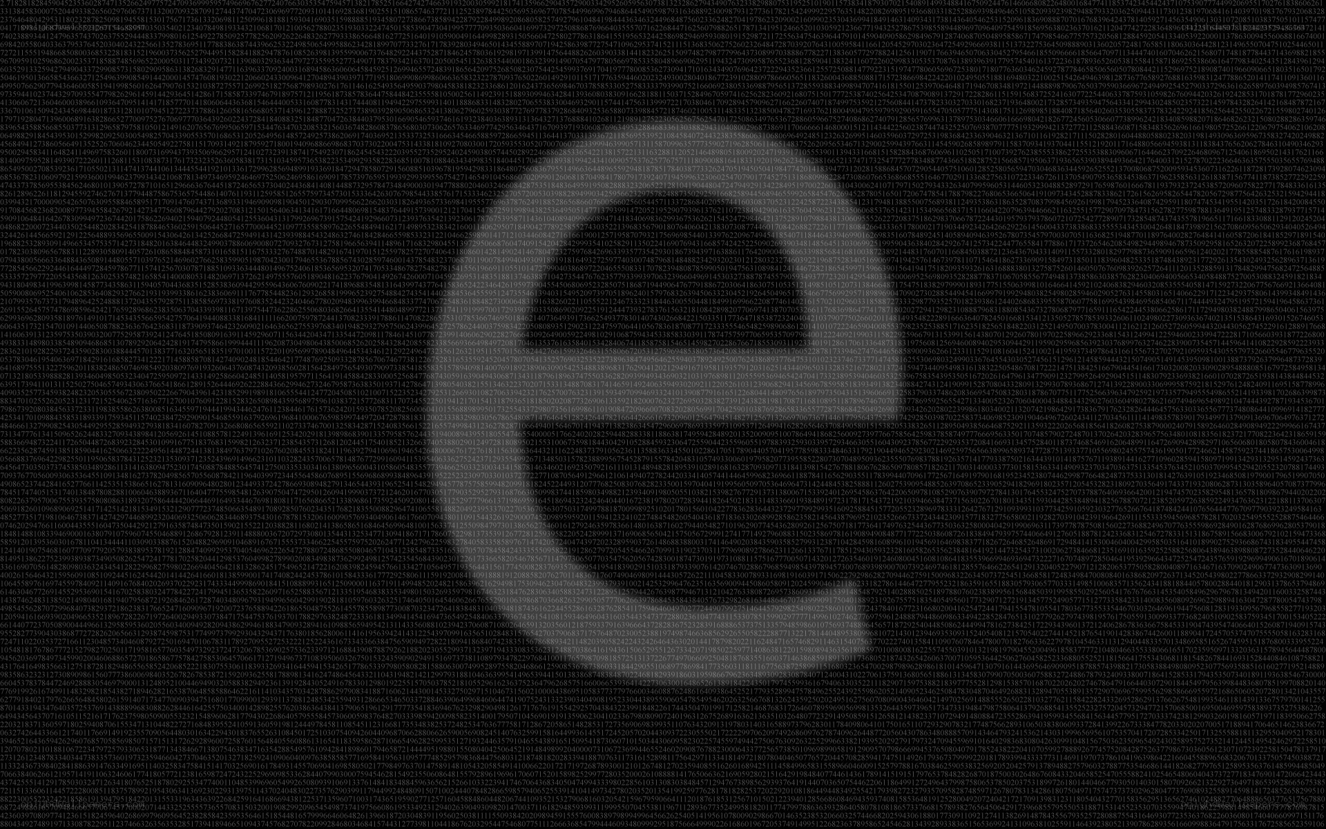 blurred letter e on black