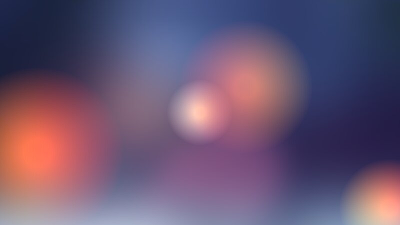 Blurred Light Orbs