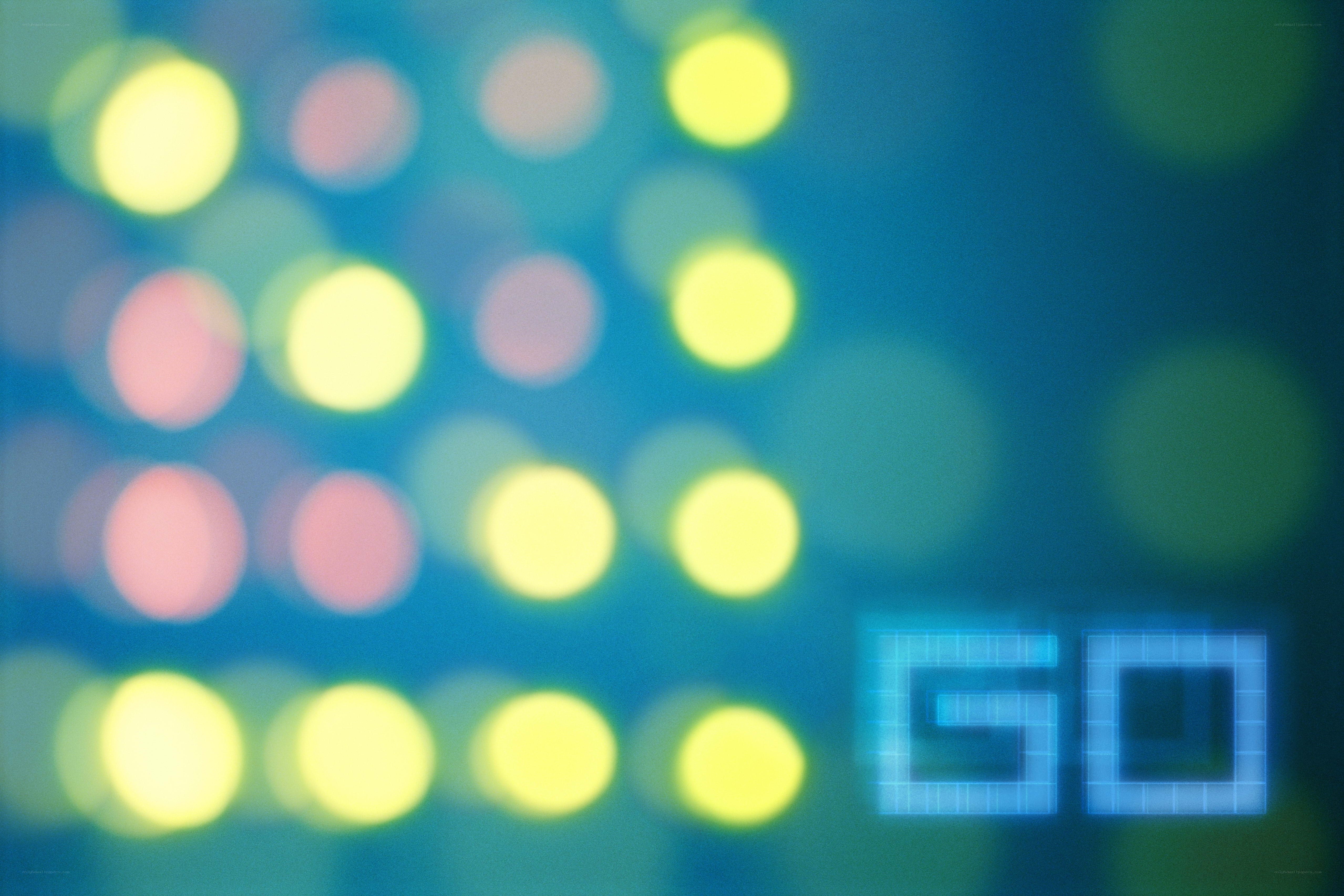 blurred lights with go text