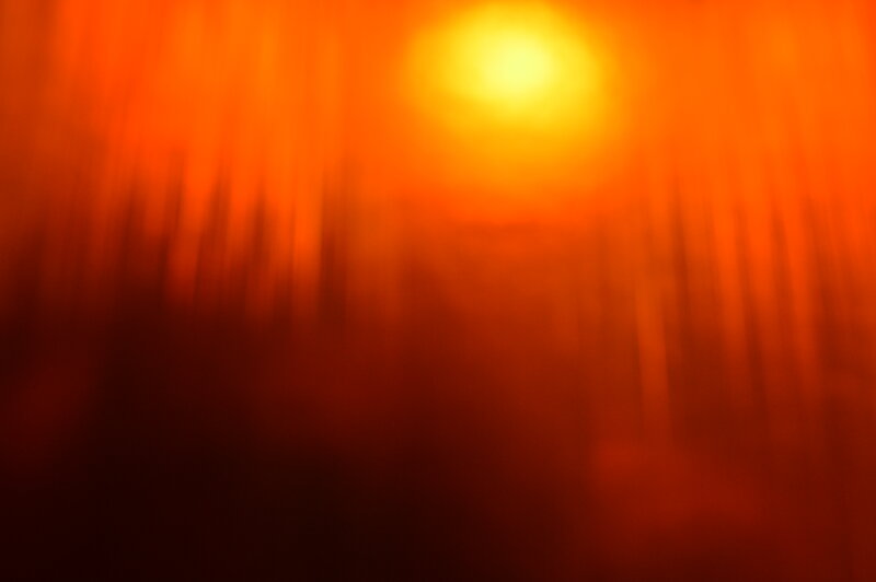 Blurred Orange Light