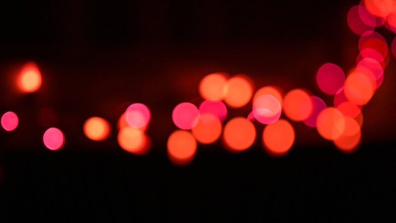 Blurred Red Lights