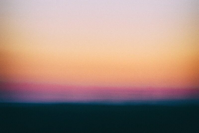 Blurred Sunset Sky