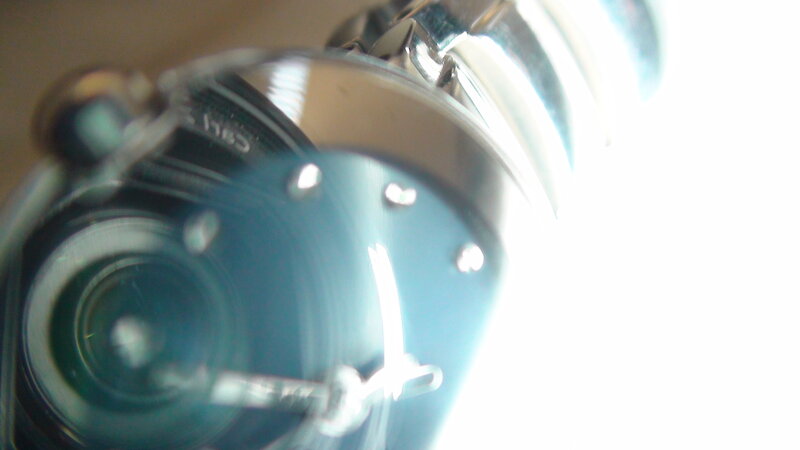 blurry camera lens close-up
