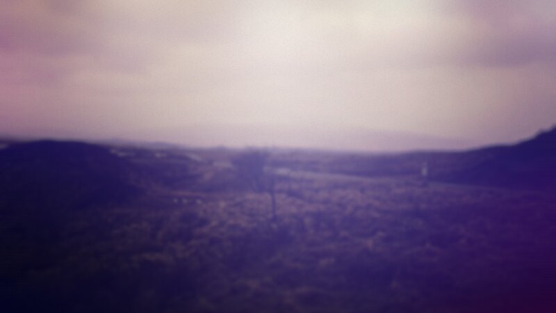 Blurry Landscape View