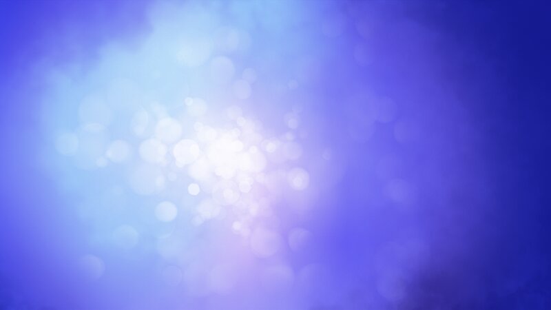 Blurry Light Bokeh — Blue