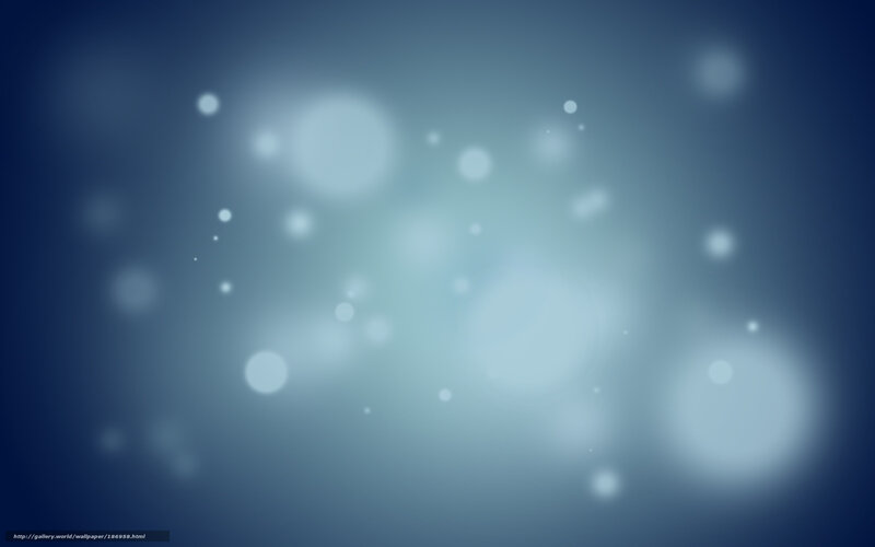 Blurry Light Circles — Blue