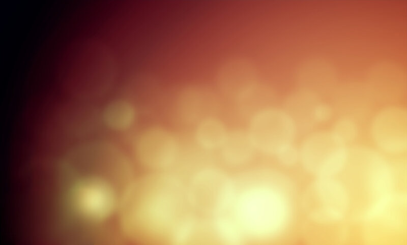 Blurry Light Circles — Red