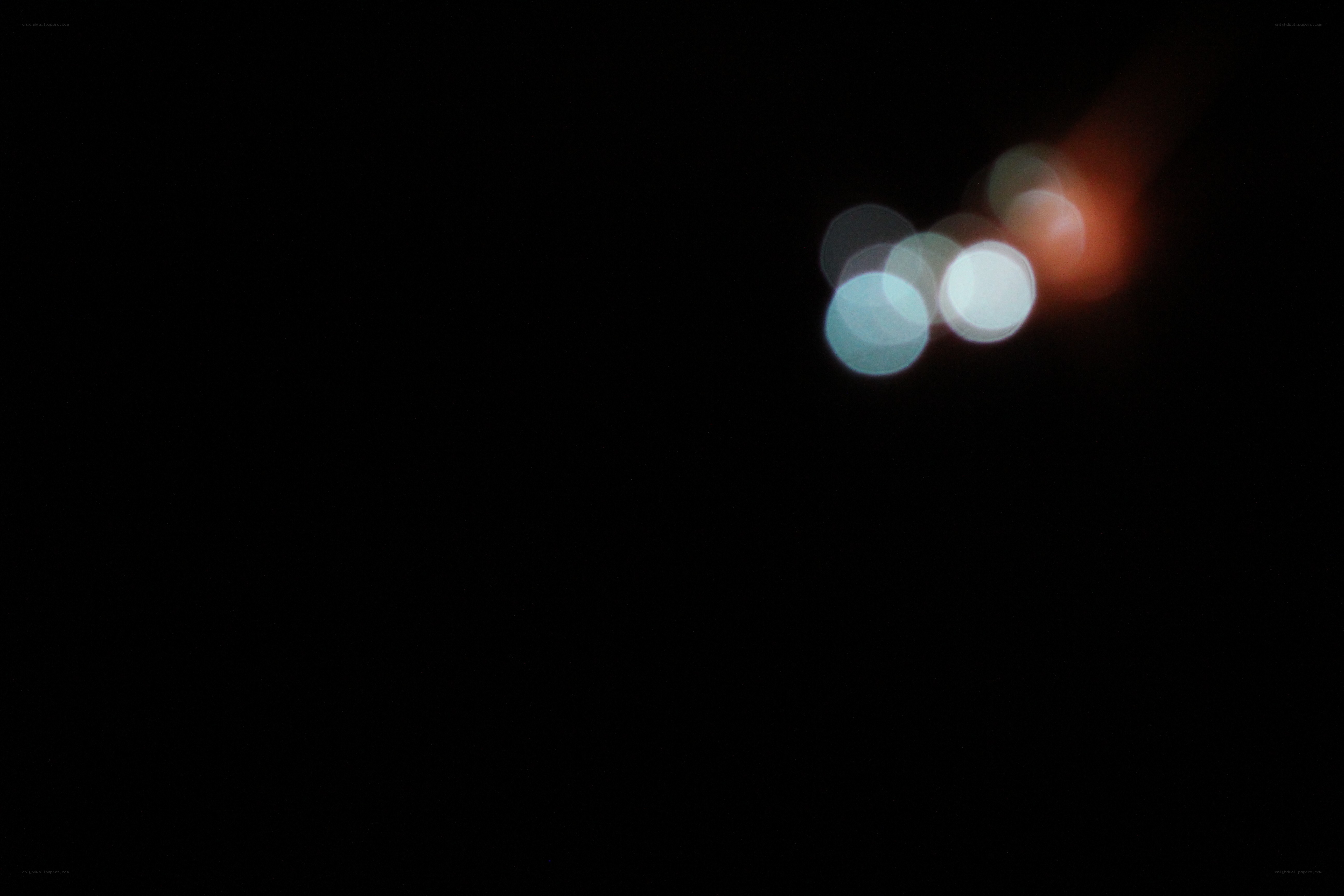 blurry lights at night