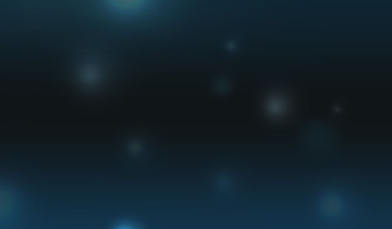 Blurry Lights in Dark Space — Blue