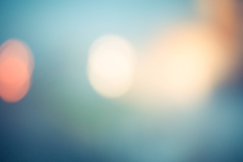 Blurry Lights on Blue