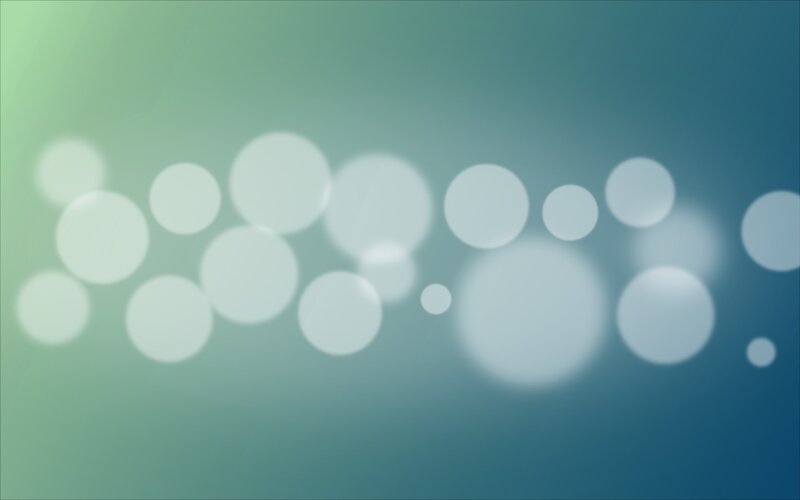 Blurry White Circles