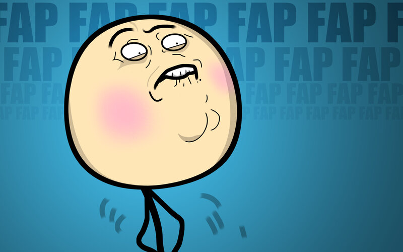 Blushing Cartoon Character