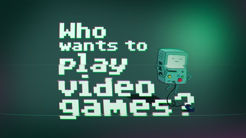 BMO Character — Green, Playful