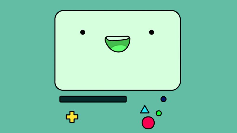 BMO Character — Green