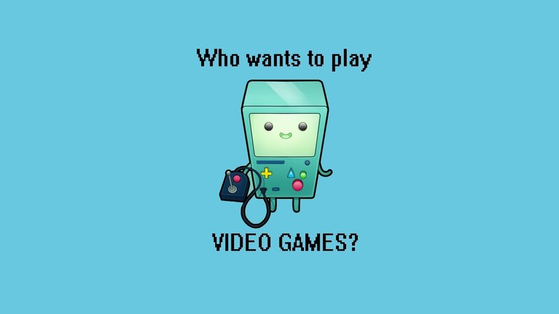 BMO Character Holding Joystick