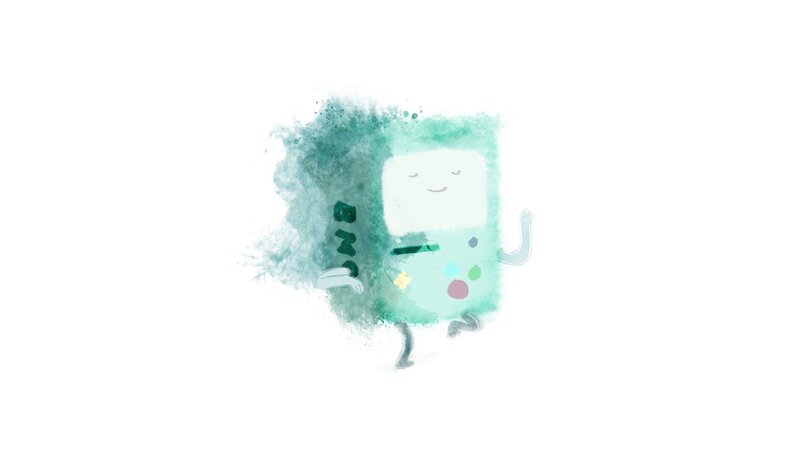 BMO Character Illustration