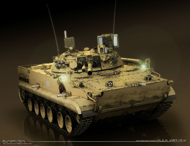 BMP-3 Infantry Fighting Vehicle — Tan