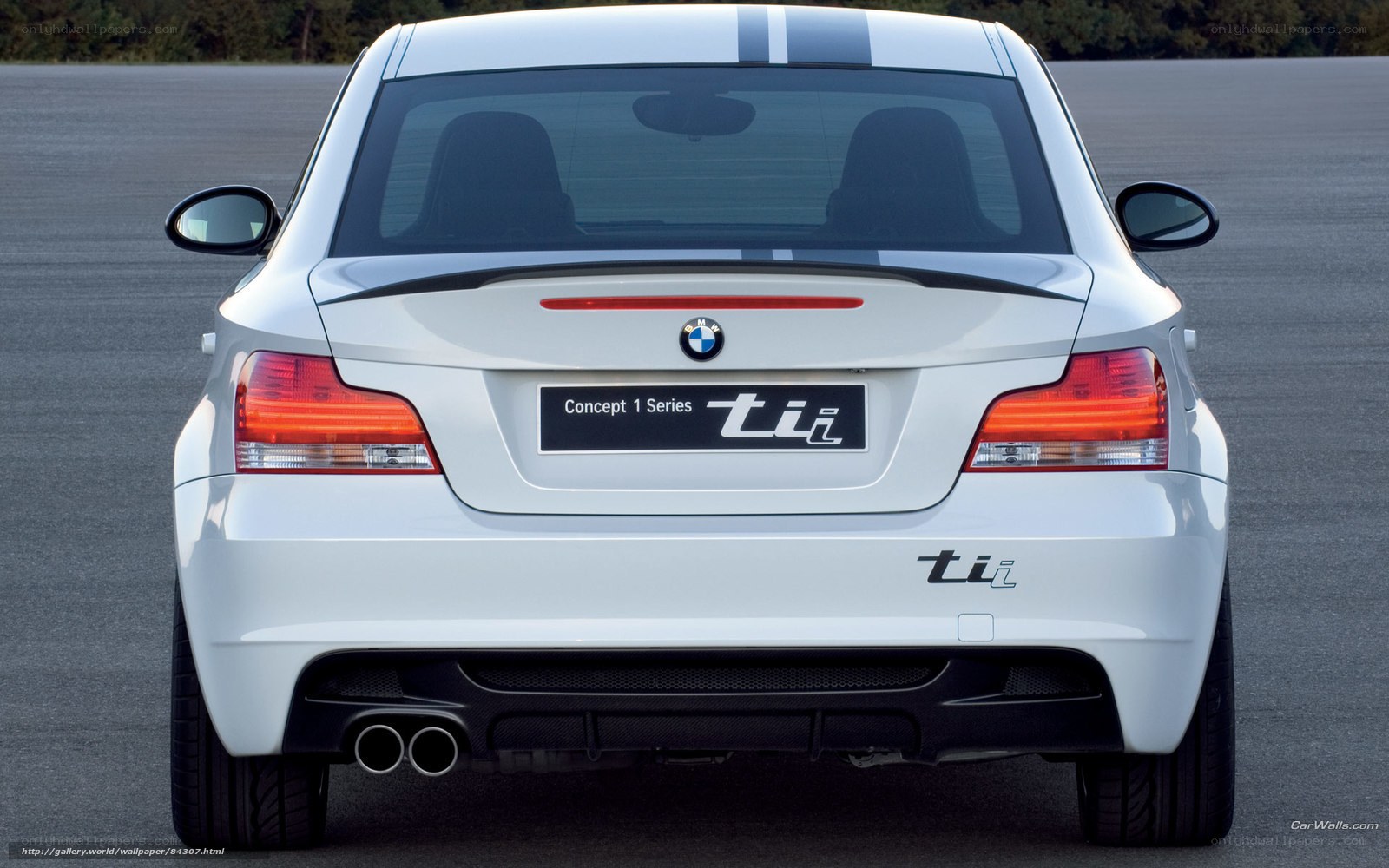 BMW 1 Series Concept rear view