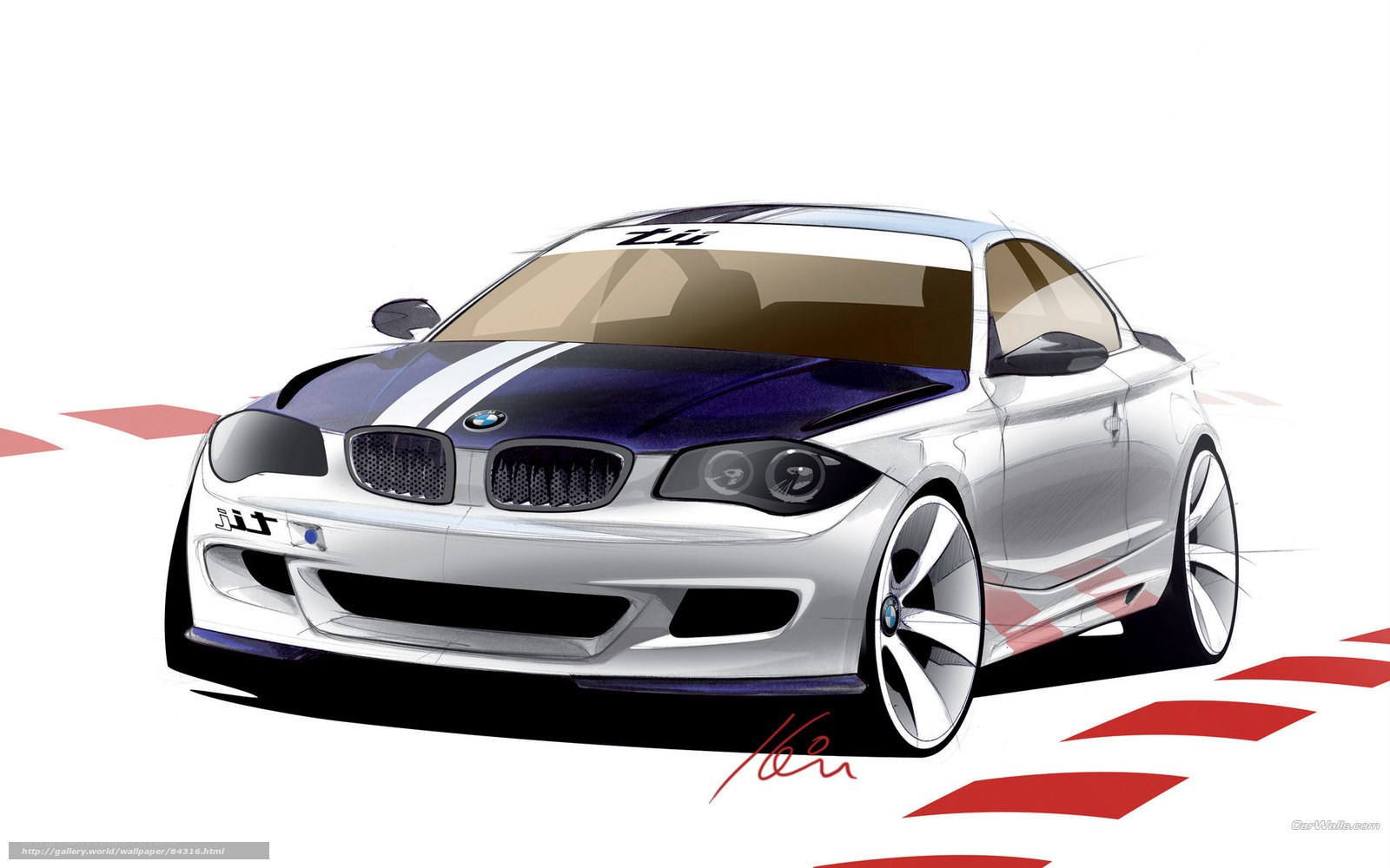 BMW 1 Series Concept Sketch