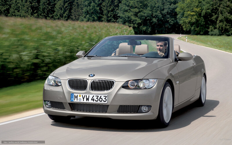 BMW 3 Series Convertible driving