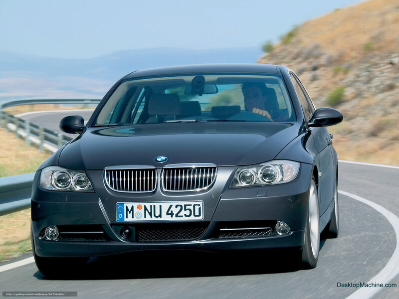 BMW 3 Series driving on a winding road