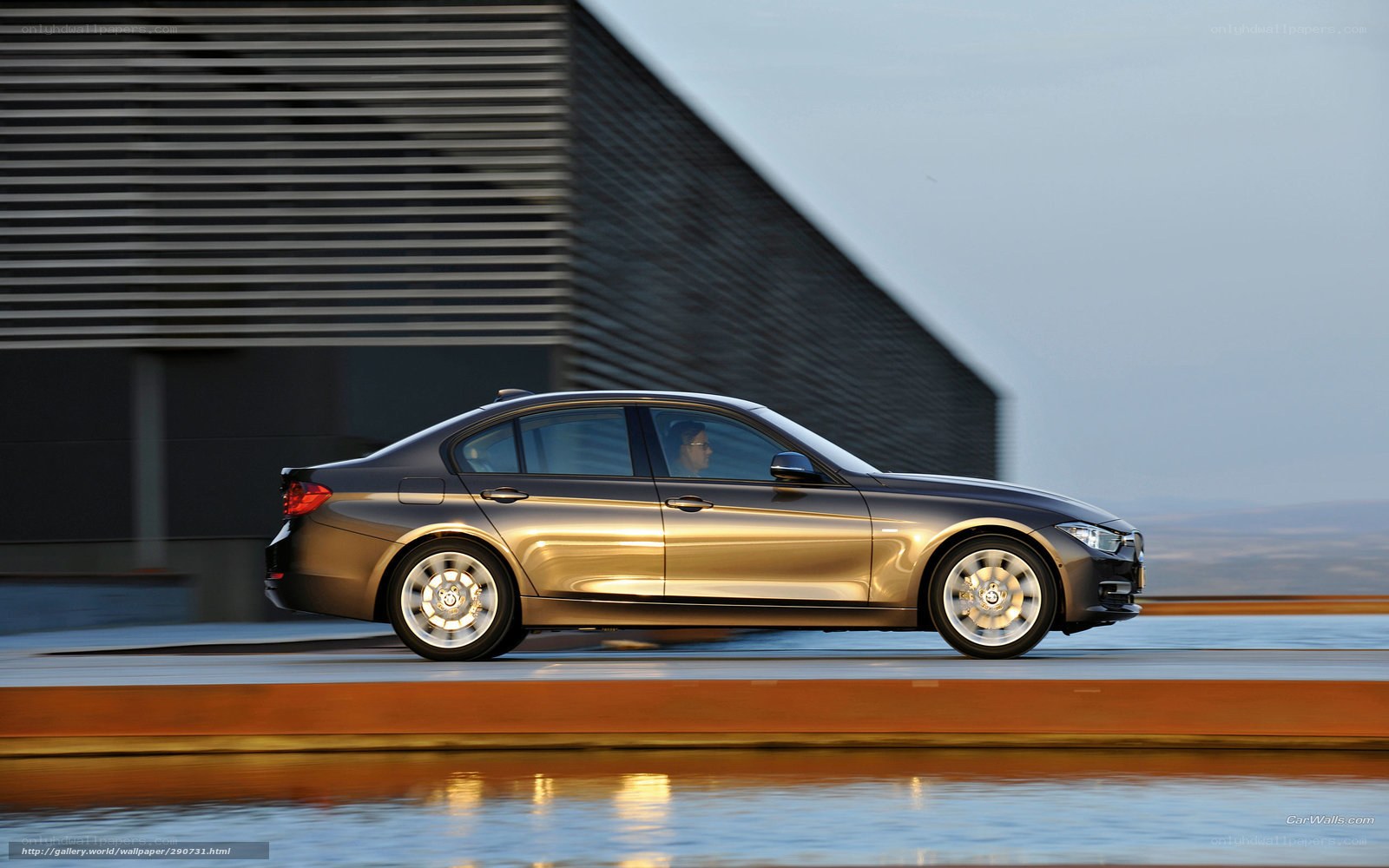 BMW 3 Series in motion