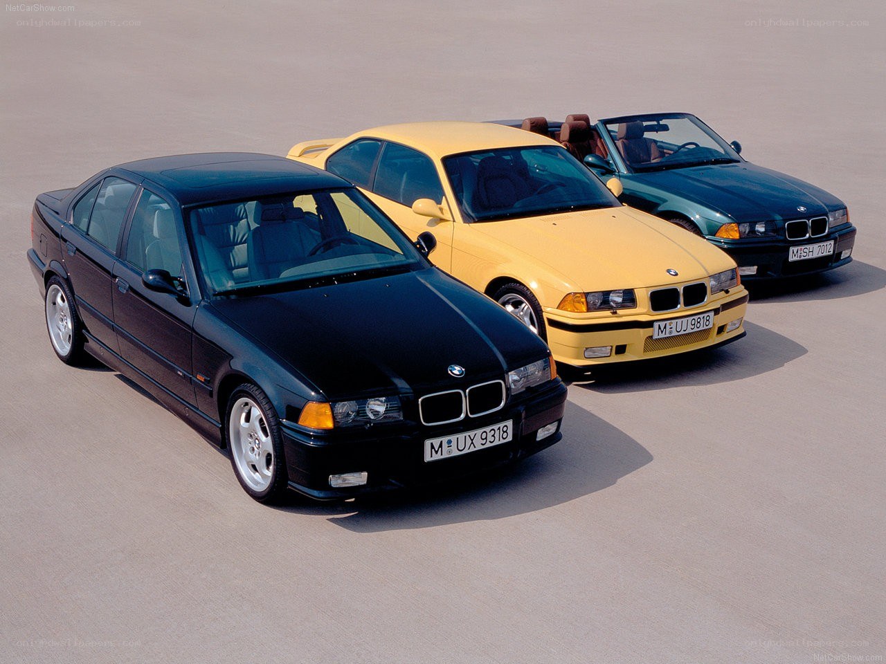 BMW 3-Series lineup