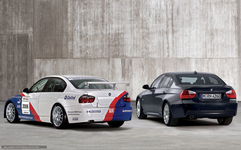 BMW 320i race and production cars