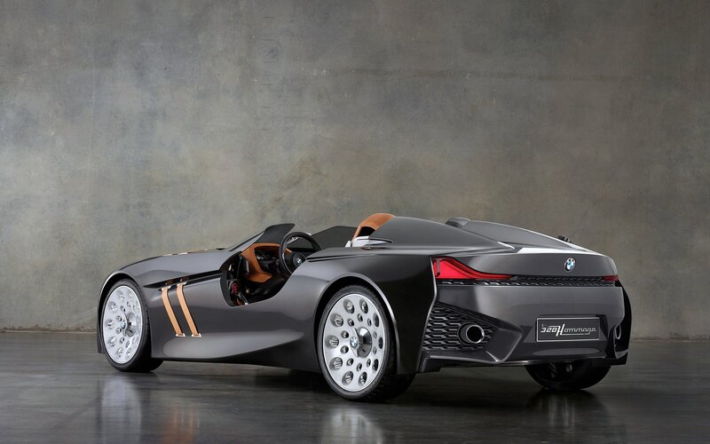 BMW 328 Hommage Car — Gray, Dramatic