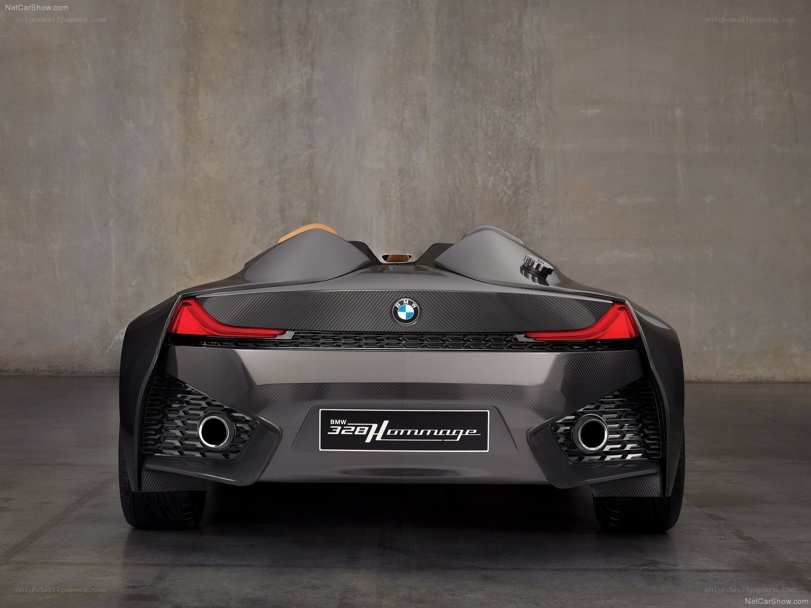 BMW 328 Hommage rear view