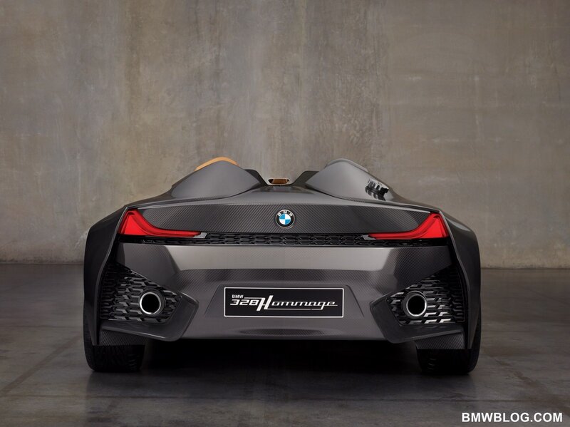 BMW 328 Hommage rear view