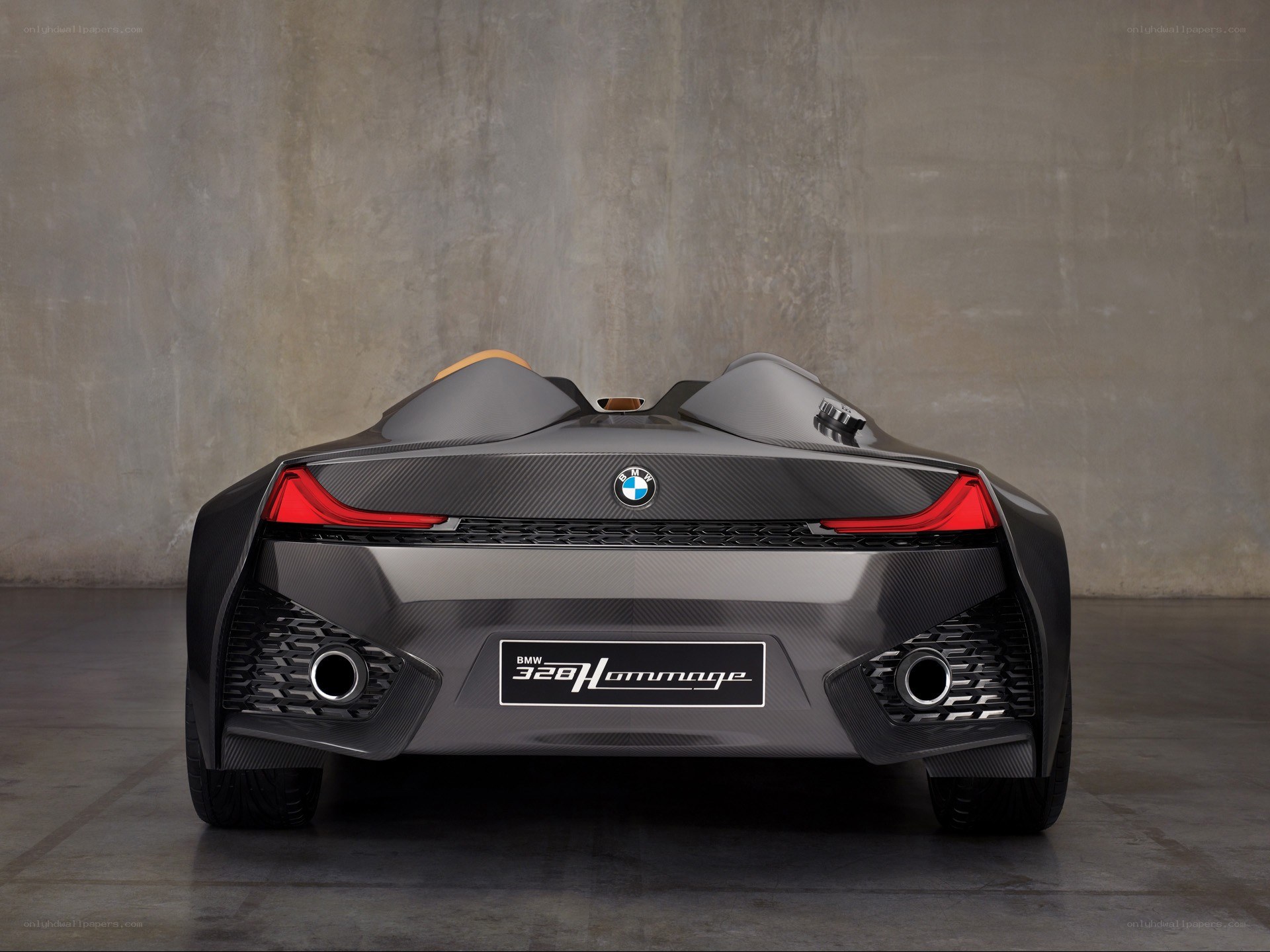 BMW 328 Hommage rear view