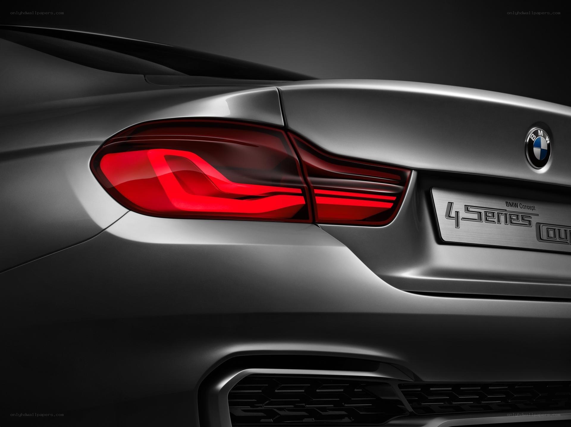 BMW 4 Series Concept rear view