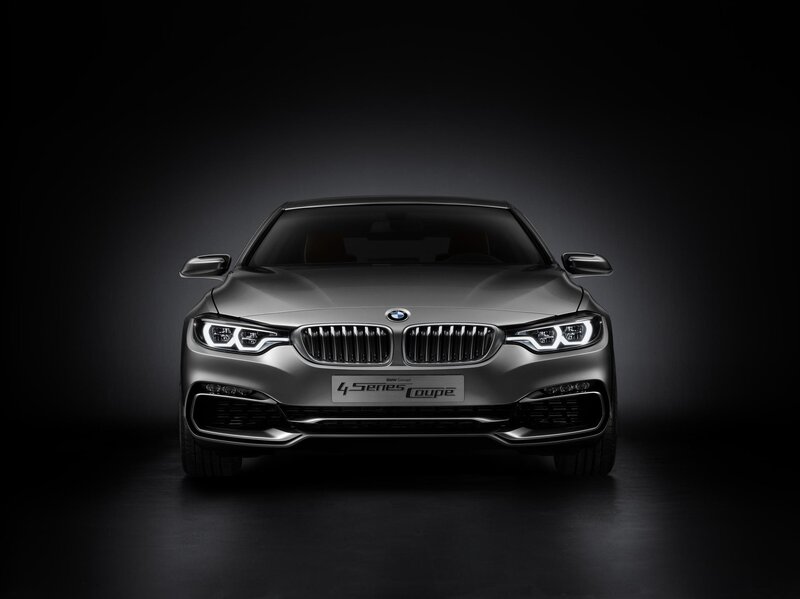 BMW 4 Series Coupe front view