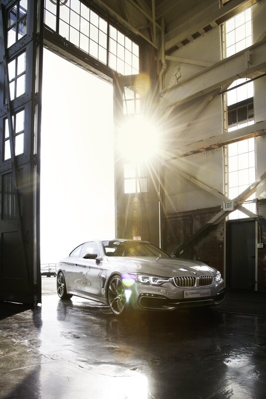 BMW 4 Series Coupe in warehouse