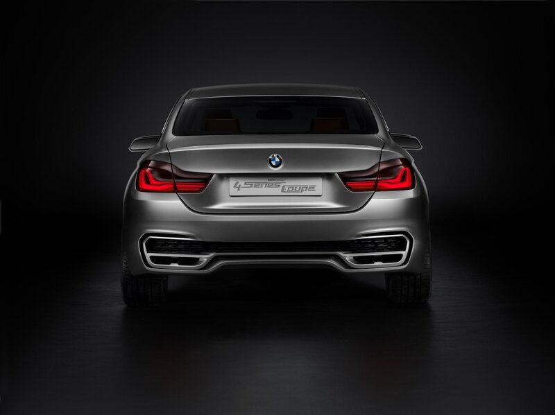 BMW 4 Series Coupe rear view