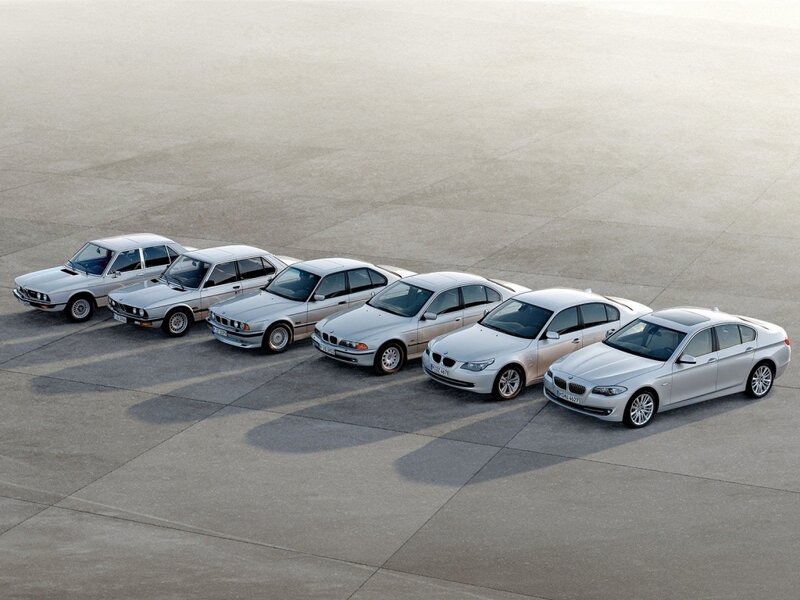 BMW 5 Series evolution