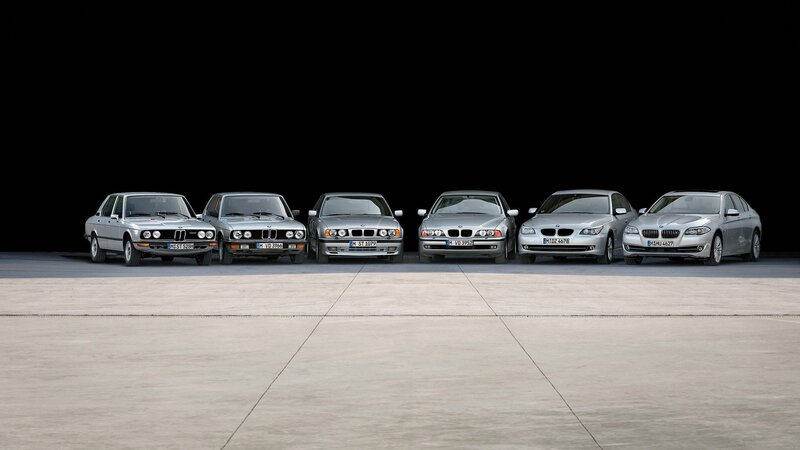 BMW 5 Series evolution