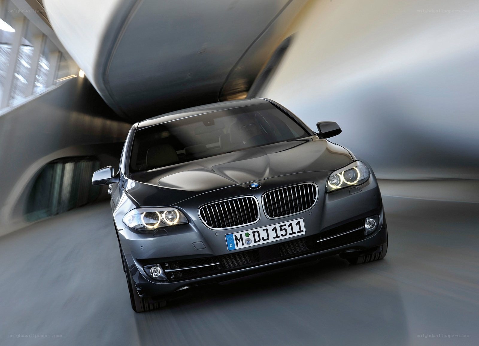 BMW 5 Series in motion