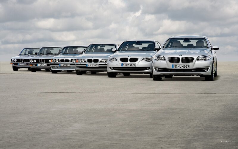 BMW 5 Series lineup