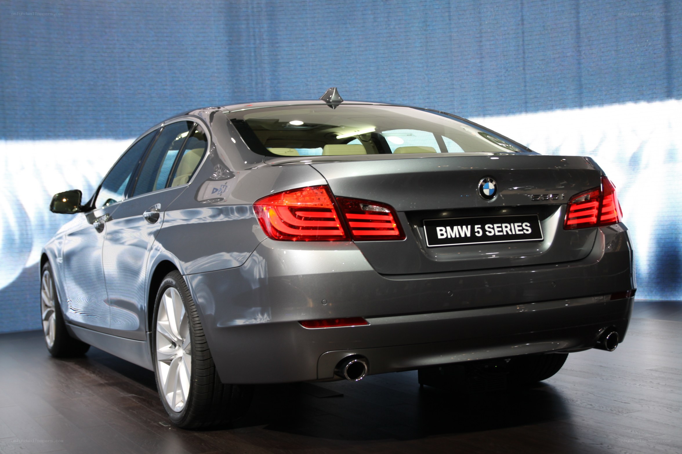 BMW 5 Series rear view