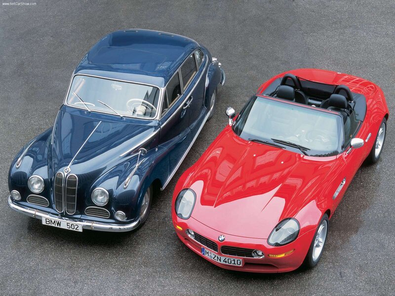 BMW 502 and Z8 cars