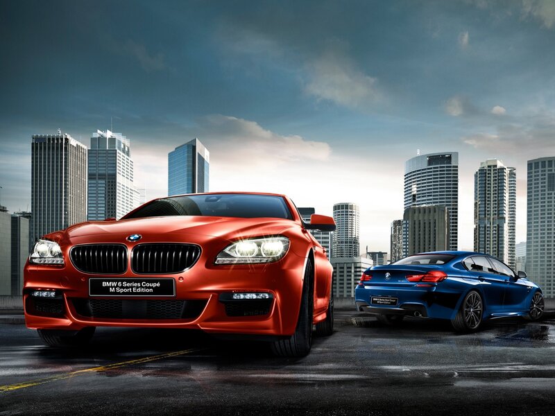 BMW 6 Series Coupé — Red