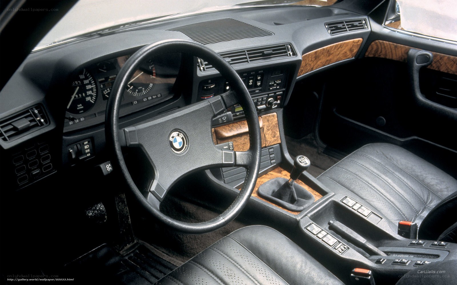 BMW 6 Series interior