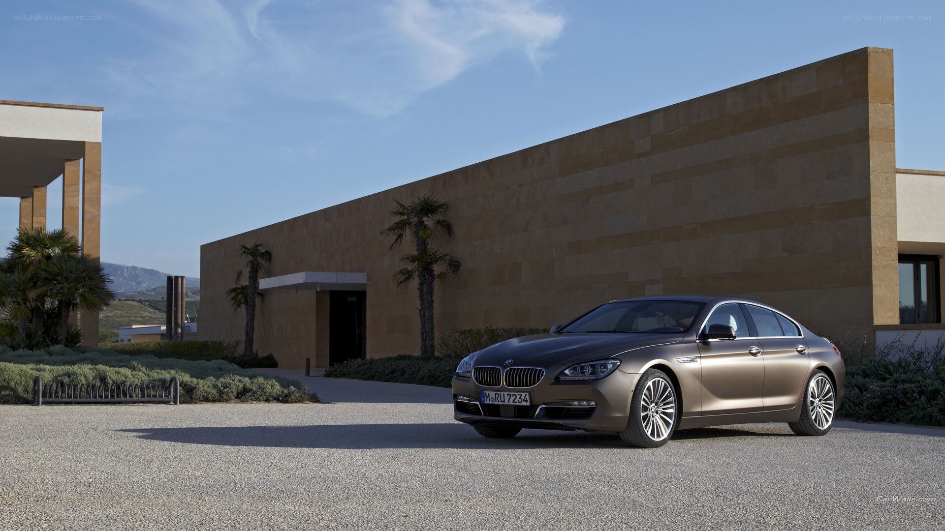 BMW 6 Series sedan parked